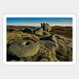 Along the Southern Edges of Kinder Scout Sticker